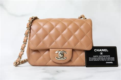 chanel mini caramel